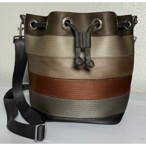HARVEYS Convertible Park Hopper Seatbelt Shoulder Bag or Backpack Earth Tones